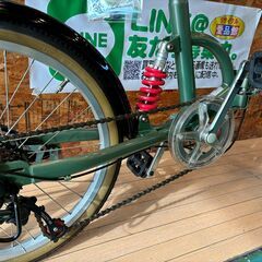 【愛品館八千代店】TOP ONE　折りたたみ自転車　20インチの画像