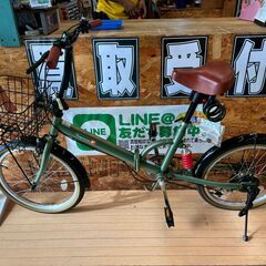 【愛品館八千代店】TOP ONE　折りたたみ自転車　20インチの画像
