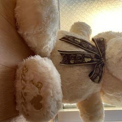 白いクマのぬいぐるみの画像