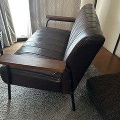 合成皮革ソファ 定価31,000→5,000円の画像
