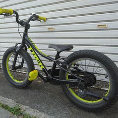 TREK　１６インチ極太タイヤの子供自転車です。の画像