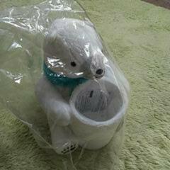 貰いたて新品未開封日立白くまくんの画像