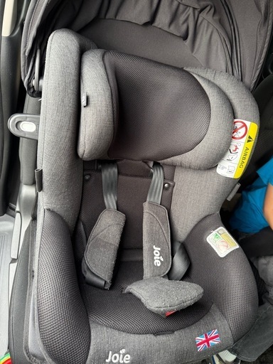 Joie ISOFIX固定 アイ・アーク360°キャノピー付 ブラック