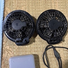空調服用　ファン、バッテリー
の画像