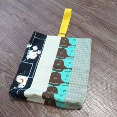 くつ袋（シューズバッグ）【ハンドメイド】の画像