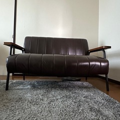合成皮革ソファの画像