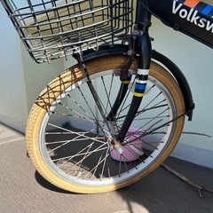 折りたたみ自転車　フォルクスワーゲンの画像