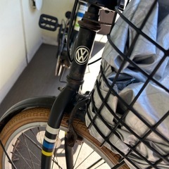 折りたたみ自転車　フォルクスワーゲンの画像