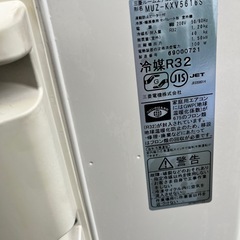 クリーニング済　18畳用エアコン　三菱の画像