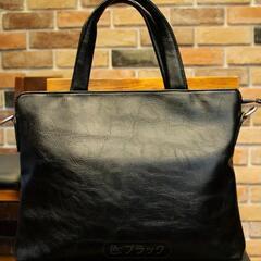 《SALE》1回のみ使用　コンパクトなブリーフケースの画像