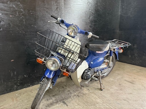 ★支払総額5.8万円★買取強化中！まずはカンタン無料査定まで！ ホンダ スーパーカブ 青 AA01 人気のカブ！ サイスタ付き！ 4ストインジェクション！ 通勤、通学に♪