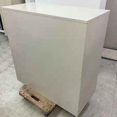 中古 　コクヨ  スチール製 書庫 引戸書庫 鍵付 引き違い書庫 スチール書庫 収納キャビネット ロータイプ　3段　幅880×奥400×高さ880mm　愛知　一宮市　江南市　稲沢市　岩倉市　名古屋　岐阜　各務ヶ原　羽島　三重　グッドプライス一宮の画像
