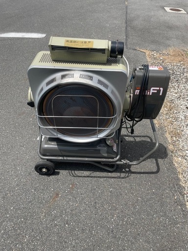 静岡製機 VAL6 miniF1 ジェットヒーター 業務用 赤外線 オイルヒーター 100V 50Hz バルシックス