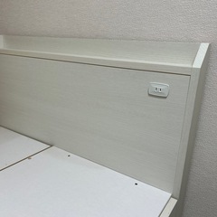 ニトリ シングルベッドフレーム（ジオ チェスト40J WW）の画像