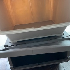 収納ボックス２個の画像