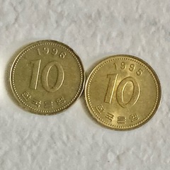 大韓民国　韓国　コイン　まとめ売りの画像