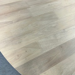 ダイニングテーブル　丸　100㎝　ホワイトウォッシュの画像