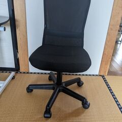 デスクとチェアの画像