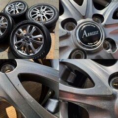 ARREEST　14インチ　スタッドレス　軽自動車　NBOX、タント、スペーシアの画像