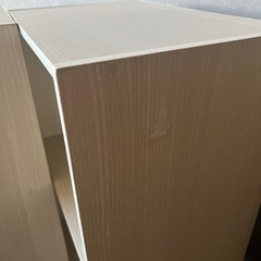 【商談中】カラーボックス3段　2個セット の画像