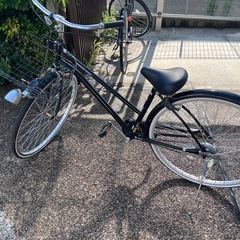 自転車　ママチャリの画像