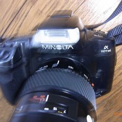 MINOLTA α101si レンズ付き　送料込みの画像