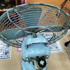 ●KDK 扇風機 川北電機製作所？ 動かない 鉄製 金属羽 4枚羽　昭和レトロ アンティーク オブジェ 骨董の画像