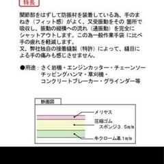 5双で単価1000円防振手袋T-1の画像