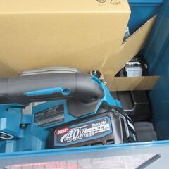 マキタ makita HS002GRDX マルノコ 未使用品 バッテリ40V 2.5Ah二個/充電器 165ｍｍ 青 【ハンズクラフト宜野湾店】の画像
