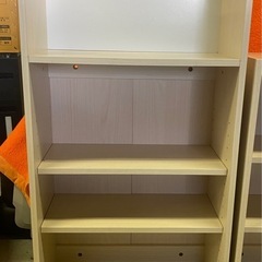 ◎ カラーボックス　4段/3段　まとめて2点　（約）幅  50cm×2の画像
