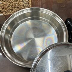 テンプトーン　21ｃｍ鍋　蓋つきの画像