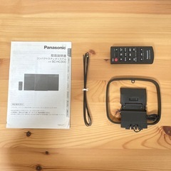 【美品・動作品】Panasonic コンパクトステレオシステム SC-HC300 の画像
