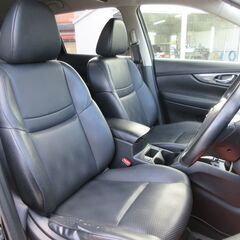 日産　エクストレイル　２０Ｘ★1年保証★ロードサービス付　７人乗り　社外ＳＤナビ　地デジ　Ｂカメラ　Ｂｌｕｅｔｏｏｔｈ　後席モニター　防水シート　シートヒーター　ＥＴＣ　３６０度＋リアドラレコ　ルーフレール　オートライト　ＬＥＤヘッド　純正１７ＡＷの画像