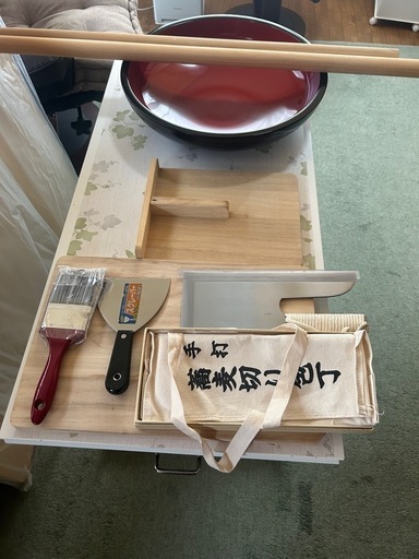 蕎麦打ちセット8点