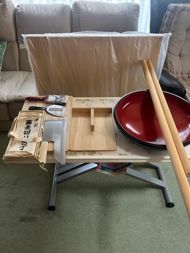 蕎麦打ちセット8点