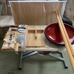 蕎麦打ちセット８点の画像