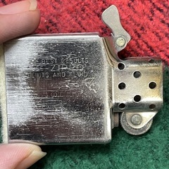 Zippo（ジッポー）ライター　オイルライター　無地　ケースなしの画像