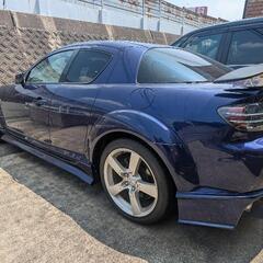 RX8タイプS6MT入荷しました。店舗販売前にお得にいかがでしょうか?!8月に店舗販売しますのでお早めに。の画像