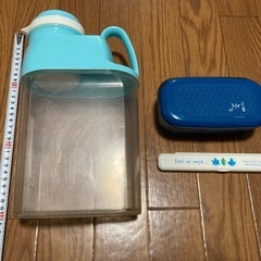 ピッチャー　弁当箱　箸入れの画像