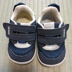 イフミー　13.5センチ　紺色　子供靴の画像