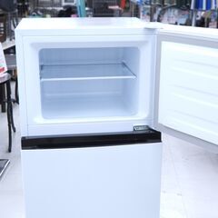 冷蔵庫　120L　2ドア　ハイセンス　HR-B12E2W　リユース品　価格　19,800円の画像