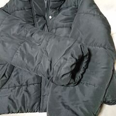 □　レディース　カラーフードエコダウンジャケット　GRL [fo940]　SIZE L　バスト８７～９１　ウエスト６６～７１　身長１６０～１６６　の画像