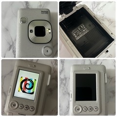 富士フイルム instax mini LiPlay ストーンホワイトの画像