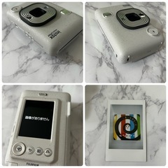 富士フイルム instax mini LiPlay ストーンホワイトの画像