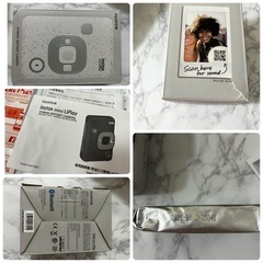 富士フイルム instax mini LiPlay ストーンホワイトの画像