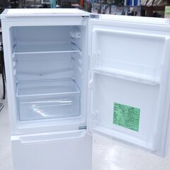 冷蔵庫　117L　2ドア　ヤマダ　YRZ-C12H1　リユース品　価格　18,800円の画像