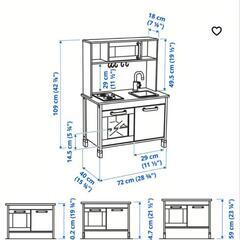 【IKEA】【おままごとキッチン】の画像
