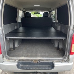 ハイエース 200 16年車 ヒッチ ベッドキットの画像