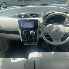 ★日産デイズ　X★走行69000ｋｍ★カーナビ＆フルセグテレビ★３６０度カメラ付き★衝突軽減ブレーキ＆横滑り防止装置付★スマートキー＆プッシュスタート★ワンオーナー★の画像