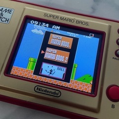 懐かしのゲームウォッチ　スーパーマリオの画像
